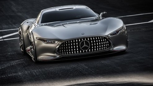 Mercedes-Benz heeft speciaal voor de nieuwe PlayStation 3 racegame Gran Turismo 6 de AMG Vision Gran Turismo ontwikkeld.