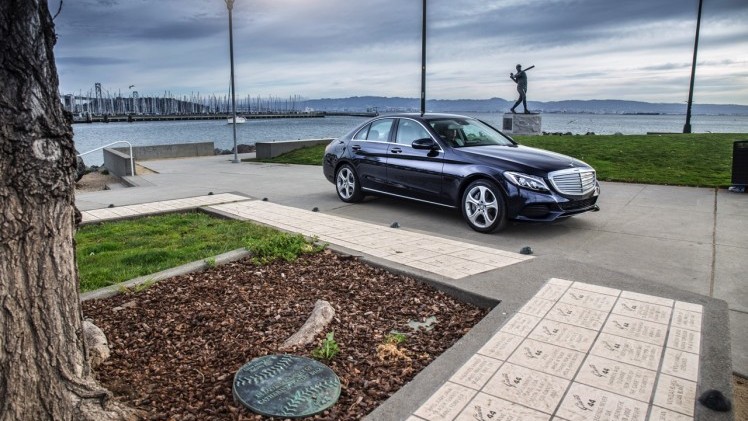 Autotest Mercedes-Benz C350e, de nieuwe plug-in hybride C-Klasse met 7% bijtelling. Een eerste indruk vanuit San Francisco.