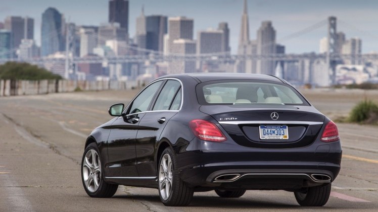 Autotest Mercedes-Benz C350e, de nieuwe plug-in hybride C-Klasse met 7% bijtelling. Een eerste indruk vanuit San Francisco.