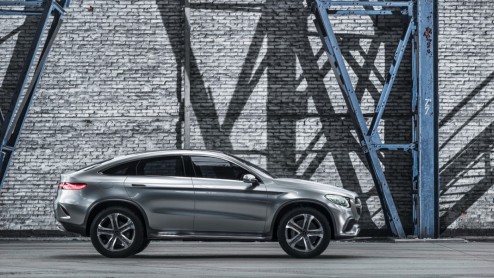 Mercedes-Benz Concept Coup SUV is voorbode MLC Concept, en wordt nu gepresenteerd op de Autoshow van Peking.