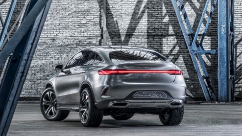Mercedes-Benz Concept Coup SUV is voorbode MLC Concept, en wordt nu gepresenteerd op de Autoshow van Peking.