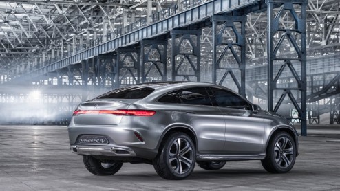 Mercedes-Benz Concept Coup SUV is voorbode MLC Concept, en wordt nu gepresenteerd op de Autoshow van Peking.