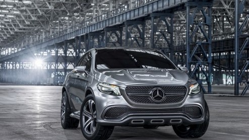 Mercedes-Benz Concept Coup SUV is voorbode MLC Concept, en wordt nu gepresenteerd op de Autoshow van Peking.