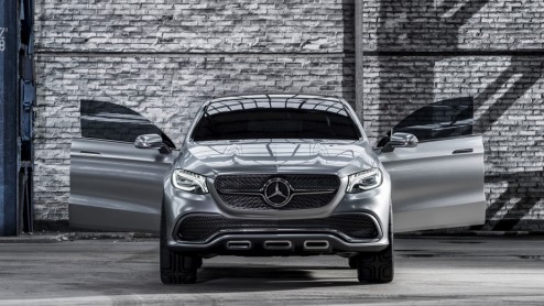 Mercedes-Benz Concept Coup SUV is voorbode MLC Concept, en wordt nu gepresenteerd op de Autoshow van Peking.