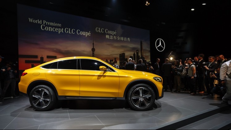 Mercedes-Benz GLK krijgt opvolger GLC Coup en GLC. Die laatste komt er ook als plug-in hybride GLC 350e 4Matic.