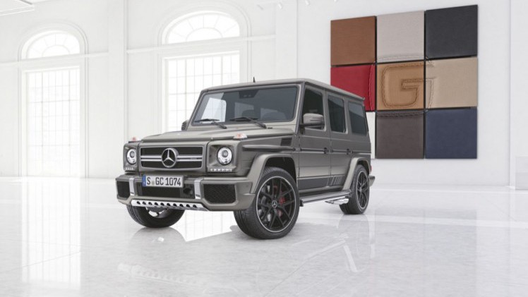 Mercedes-Benz G-klasse als designo manufaktur Edition en Exclusive Edition