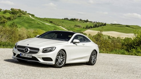 Autotest Mercedes-Benz S 500 4MATIC Coup, de nieuwe S-Klasse Coup met het unieke tilt-systeem.