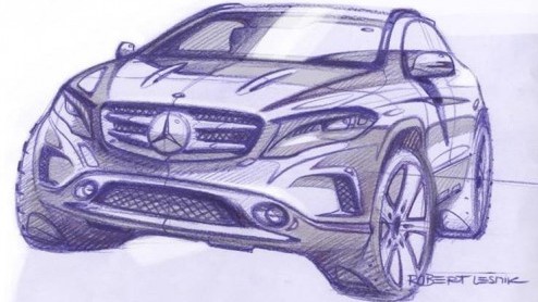 Geruchten doen al langer de ronde dat Mercedes-Benz bezig is met de ontwikkeling van een model onder de GLA, genaamd X-klasse.