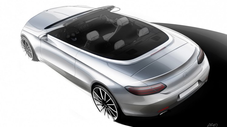 Mercedes neemt drie wereldprimeurs mee naar de Autosalon van Genve 2016. Een daarvan is de C-Klasse Cabriolet, modelserie A205.