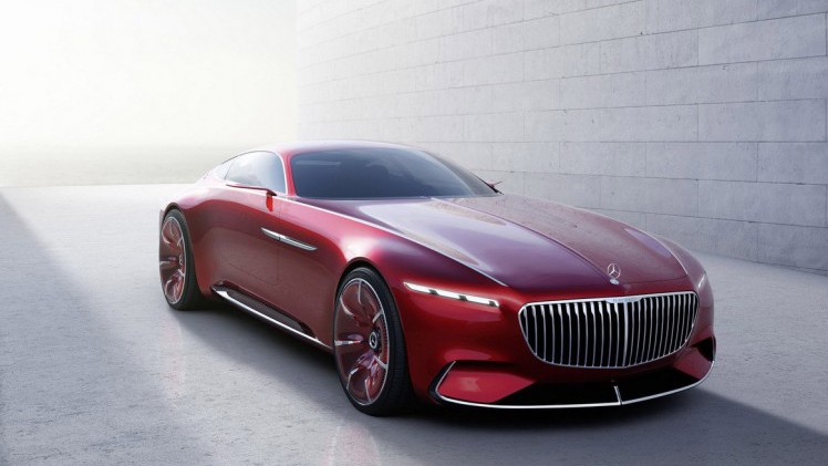 De Mercedes-Maybach 6 Concept wordt later vandaag onthuld in Monterey voorafgaand aan het Concours d'Elegance van Pebble Beach. We hebben nu al de foto's.