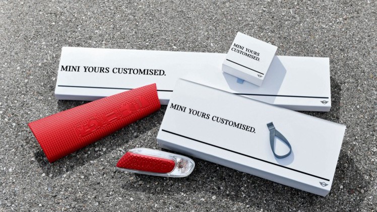 Via Mini Yours Customised kunnen Mini-klanten binnenkort diverse unieke gepersonaliseerde onderdelen laten maken.