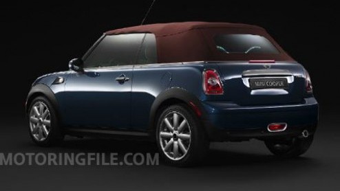 De Mini is nu leverbaar als Cooper, Clubman en Cabriolet. Echter, die laatste is nog van voor de facelift. Daarom staat de nieuwe generatie al even op stapel, en daar zijn nu opnieuw beelden van opged