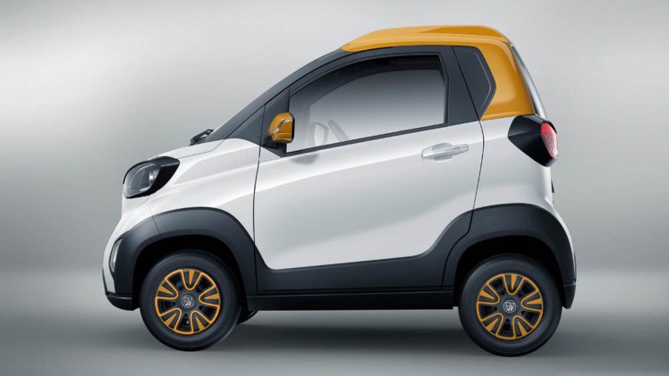Het Chinese merk Baojun lanceert met de E100 een minuscule elektrische tweezitter.