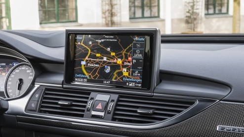 Online updates navigatie met Audi connect in Audi A6 en A7 Sportback.