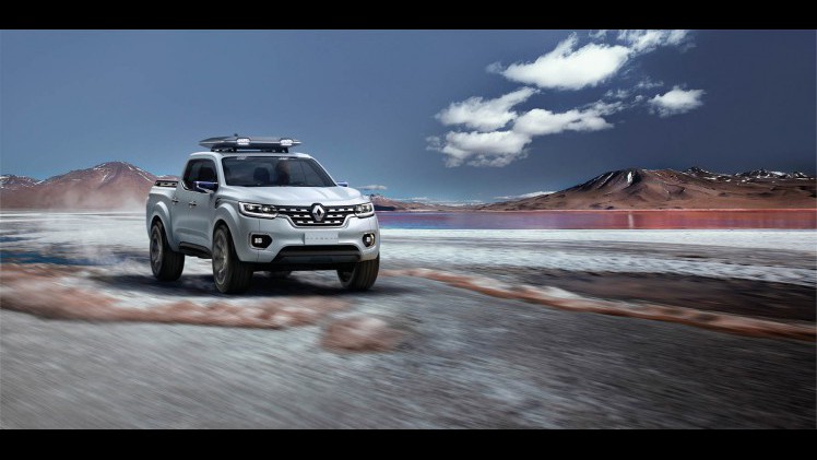 Renault naar BedrijfsautoRAI met Kangoo Express, Trafic Formula Edition en Alaskan Pickup concept.