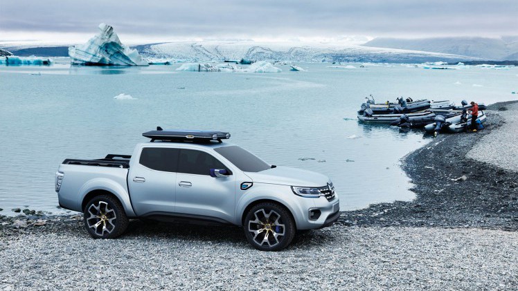 Renault naar BedrijfsautoRAI met Kangoo Express, Trafic Formula Edition en Alaskan Pickup concept.