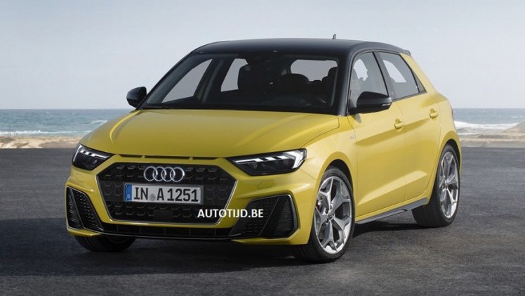 De foto's van de nieuwe Audi A1 zijn uitgelekt.