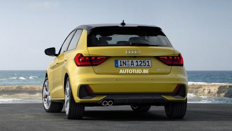 De foto's van de nieuwe Audi A1 zijn uitgelekt.