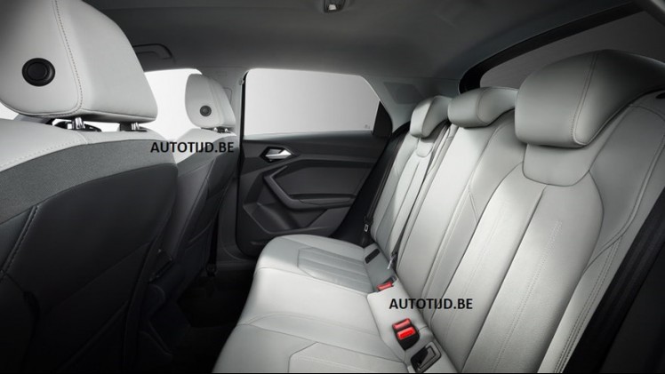 De foto's van de nieuwe Audi A1 zijn uitgelekt.