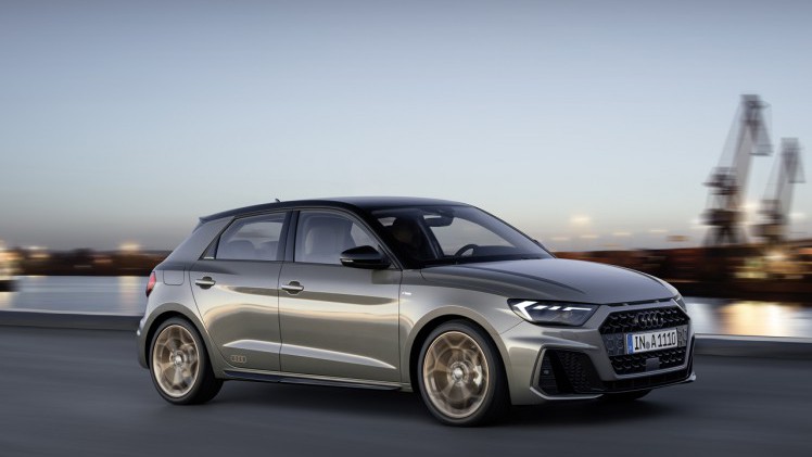 De nieuwe Audi A1 komt louter met benzinemotoren in november op de markt.