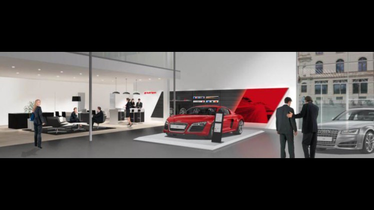 De nieuwe Audi R8 komt volgende maand op de markt. De sportwagen komt bij vier speciale Audi Sport dealers te staan.