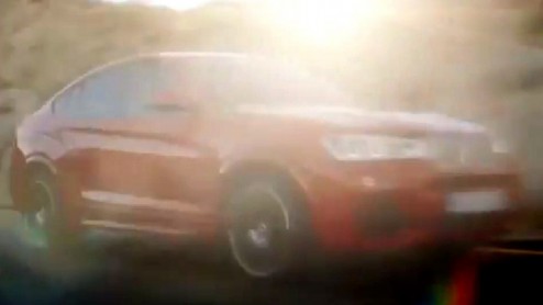BMW X4 F26 wordt ongeduldig en BMW stuurt daarom een teaser de wereld in.