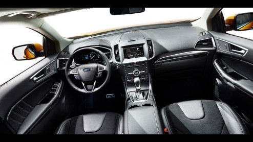 Onthulling Ford Edge SUV in Keulen. Eerste details en informatie omtrent nieuwe SUV-vlaggenschip. Introductie Ford Edge in zomer 2015.