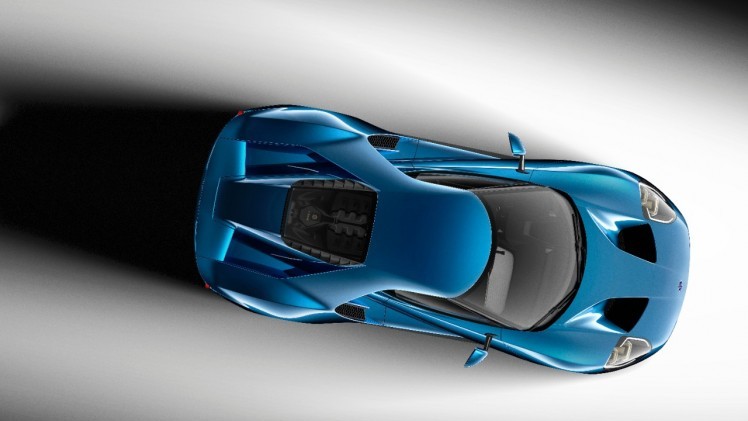 Ford steelt in Detroit de show met de nieuwe Ford GT EcoBoost V6 supercar, die in 2016 in productie gaat.
