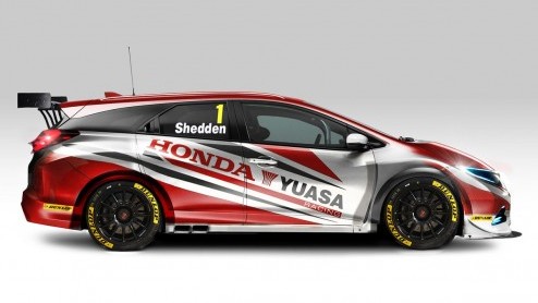Een druk programma voor Honda volgend jaar. De fabrikant participeert zowel in het BTCC als in het WTCC met respectievelijk de Civic Tourer (jawel!) en de Civic hatchback.