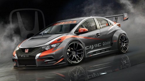 Een druk programma voor Honda volgend jaar. De fabrikant participeert zowel in het BTCC als in het WTCC met respectievelijk de Civic Tourer (jawel!) en de Civic hatchback.