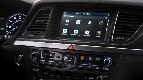Vlaggenschip Hyundai Genesis V8 toch ook een heel klein beetje bedoeld voor Europa.