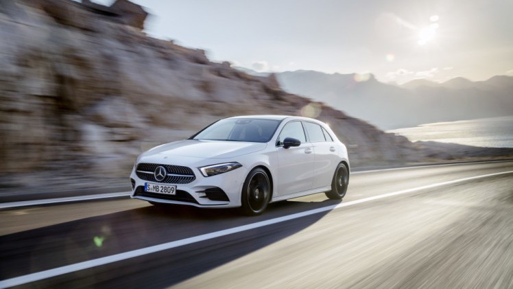 De nieuwe Mercedes A-klasse is vanavond onthuld in Amsterdam.