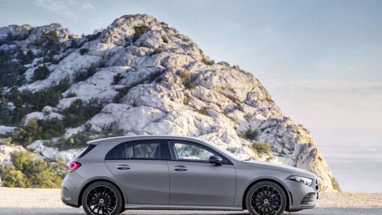 De nieuwe Mercedes A-klasse is vanavond onthuld in Amsterdam.