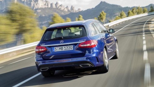 Mercedes-Benz C-Klasse Estate is onthuld in Bremen tijdens persintroductie in de fabriek. Vanaf 30 september bij de dealer.