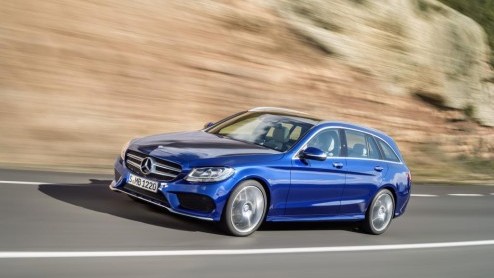 Mercedes-Benz C-Klasse Estate is onthuld in Bremen tijdens persintroductie in de fabriek. Vanaf 30 september bij de dealer.