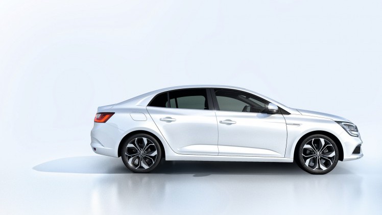De nieuwe Renault Mgane laat zich nu ook zien als Grand Coup. Het is de chique benaming voor een sedan.
