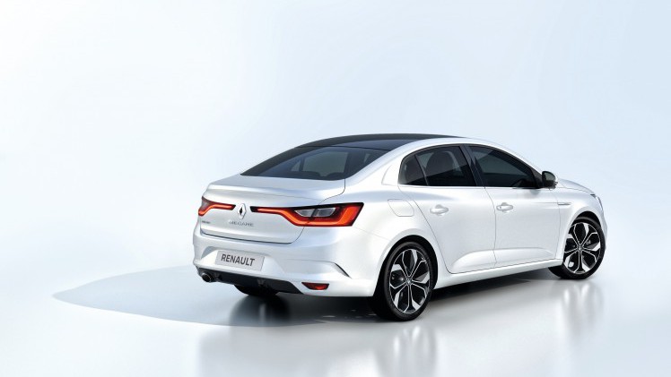 De nieuwe Renault Mgane laat zich nu ook zien als Grand Coup. Het is de chique benaming voor een sedan.