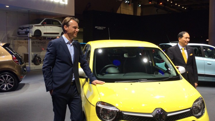 Nieuwe Renault Twingo zet voet aan wal in Japan.