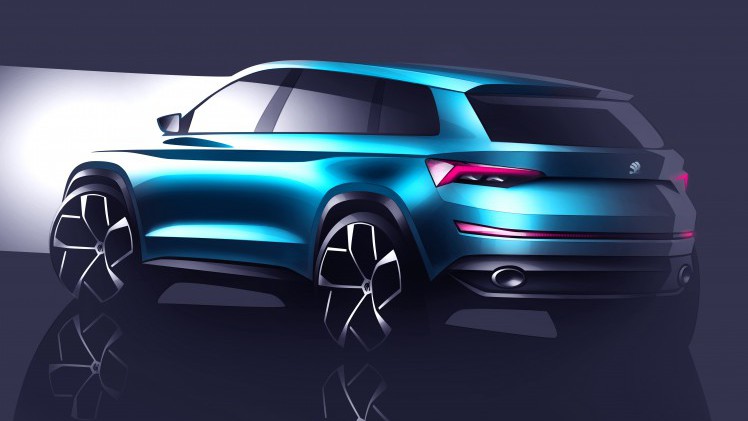 Skoda VisionS is voorbode van nieuwe SUV. Skoda komt de komende jaren met een opvolger van de Yeti, de Kodiak en een crossover.