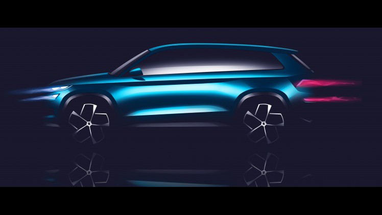 Skoda VisionS is voorbode van nieuwe SUV. Skoda komt de komende jaren met een opvolger van de Yeti, de Kodiak en een crossover.