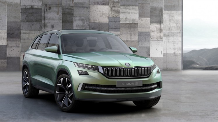 Skoda VisionS is voorbode van nieuwe SUV. Skoda komt de komende jaren met een opvolger van de Yeti, de Kodiak en een crossover.