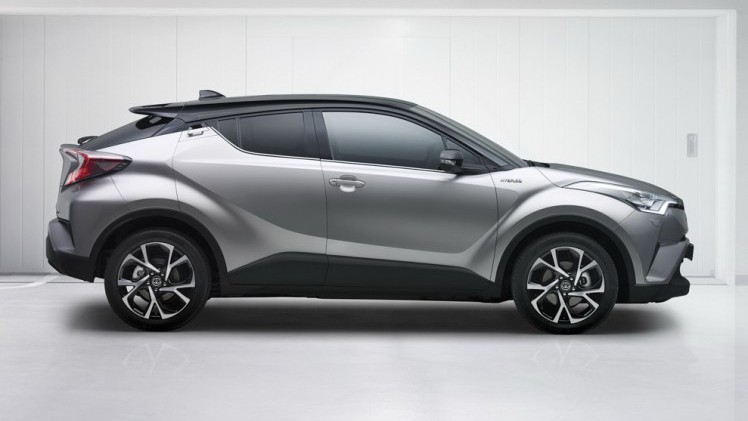 Nieuwe Toyota CH-R hybride crossover gelekt.