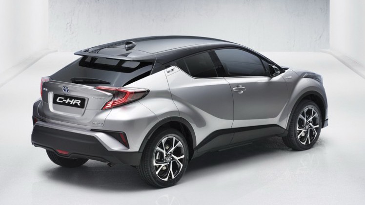 Nieuwe Toyota CH-R hybride crossover gelekt.