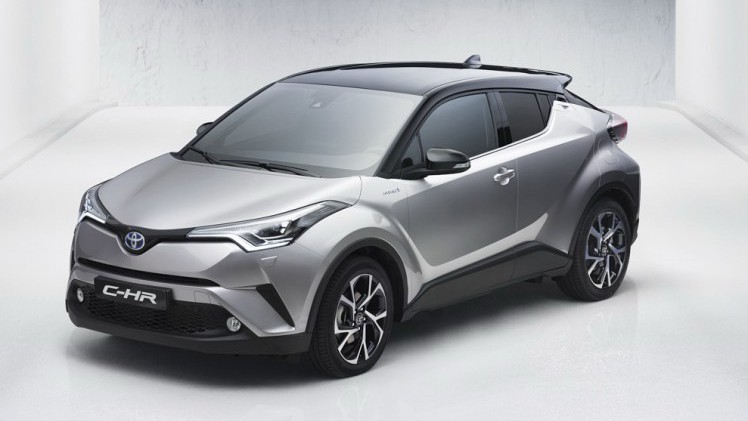 Nieuwe Toyota CH-R hybride crossover gelekt.