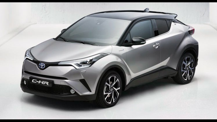 Nieuwe Toyota CH-R hybride crossover gelekt.