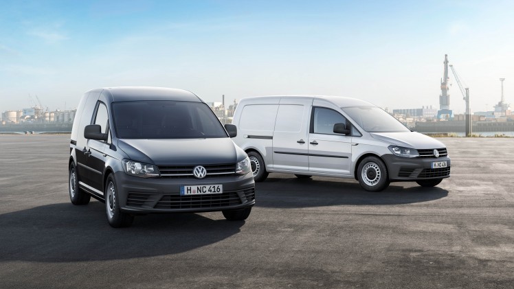 Nieuwe Volkswagen Caddy te bestellen vanaf 12.550 euro en vanaf 13.650 euro in de standaarduitvoering. De populaire bedrijfswagen staat in de zomer bij de dealers.