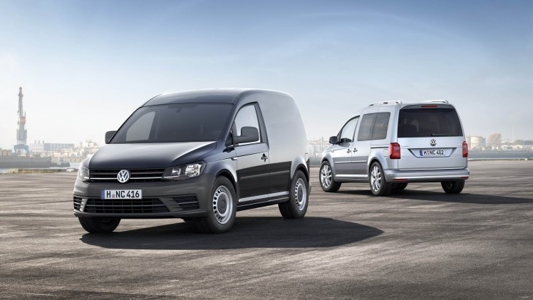 Nieuwe Volkswagen Caddy te bestellen vanaf 12.550 euro en vanaf 13.650 euro in de standaarduitvoering. De populaire bedrijfswagen staat in de zomer bij de dealers.