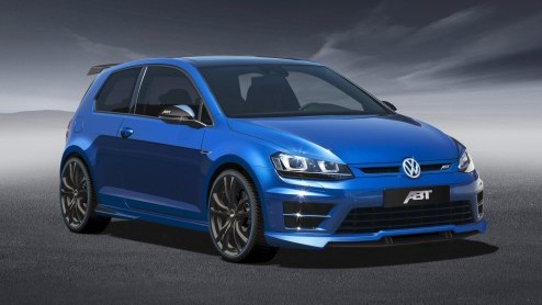 Nieuwe Volkswagen Golf R Abt 370 pk tuning uit zijn 2.0 TSI motor.