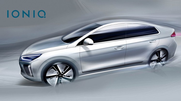 Nieuwe beelden geven blik op exterieur en interieur van Hyundai IONIQ.