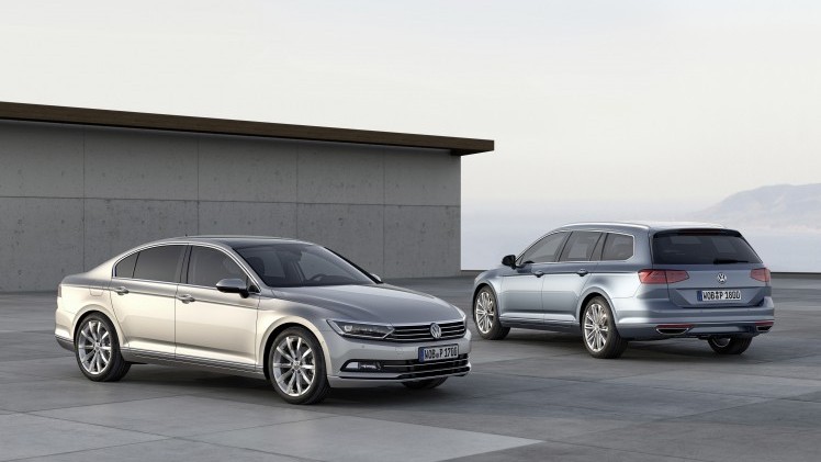 Nieuwe motoren voor Volkswagen Passat met onder meer 1.4 TSI ACT 150 pk en 2.0 TDI 190 pk met 20% bijtelling. Prijzen beginnen bij 37.050 euro.
